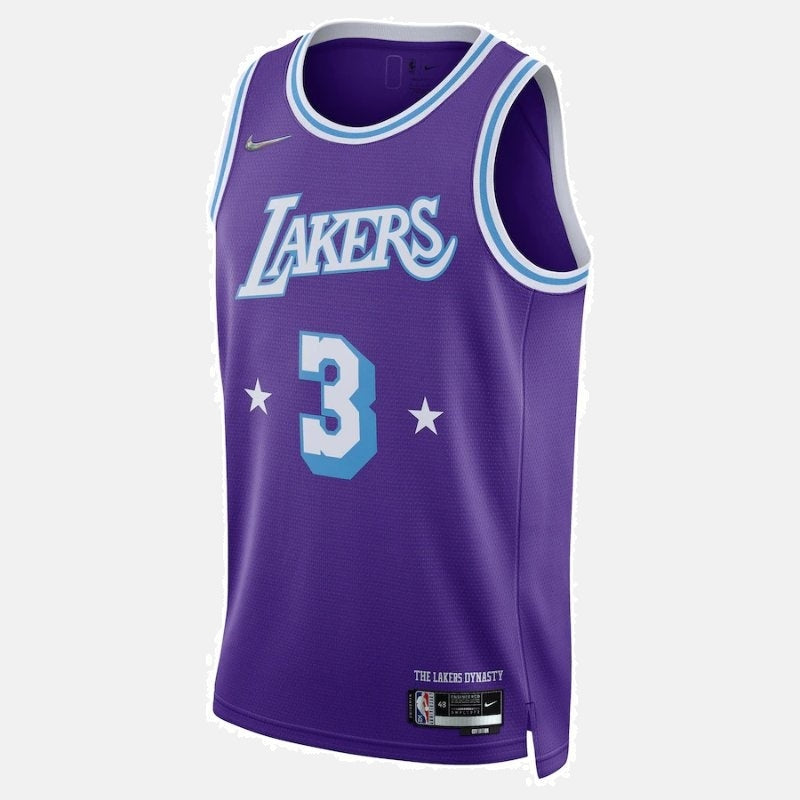 Anthony Davis Los Angeles Lakers 2022 NBA Jersey - Purple