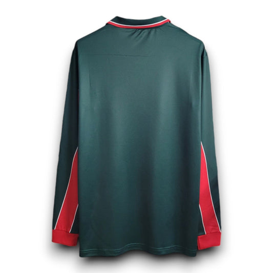 Morocco 1998 Away Green Retro Jersey - Long Sleeve