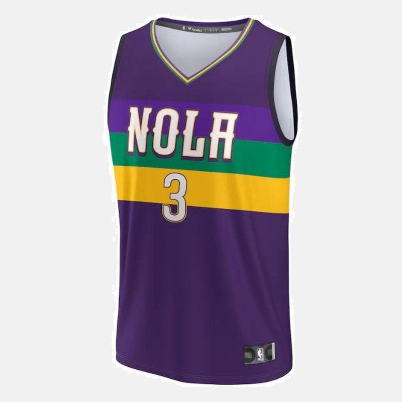 CJ McCollum New Orleans Pelicans Unisex 2023 Fastbreak NBA Jersey - City Edition - Purple