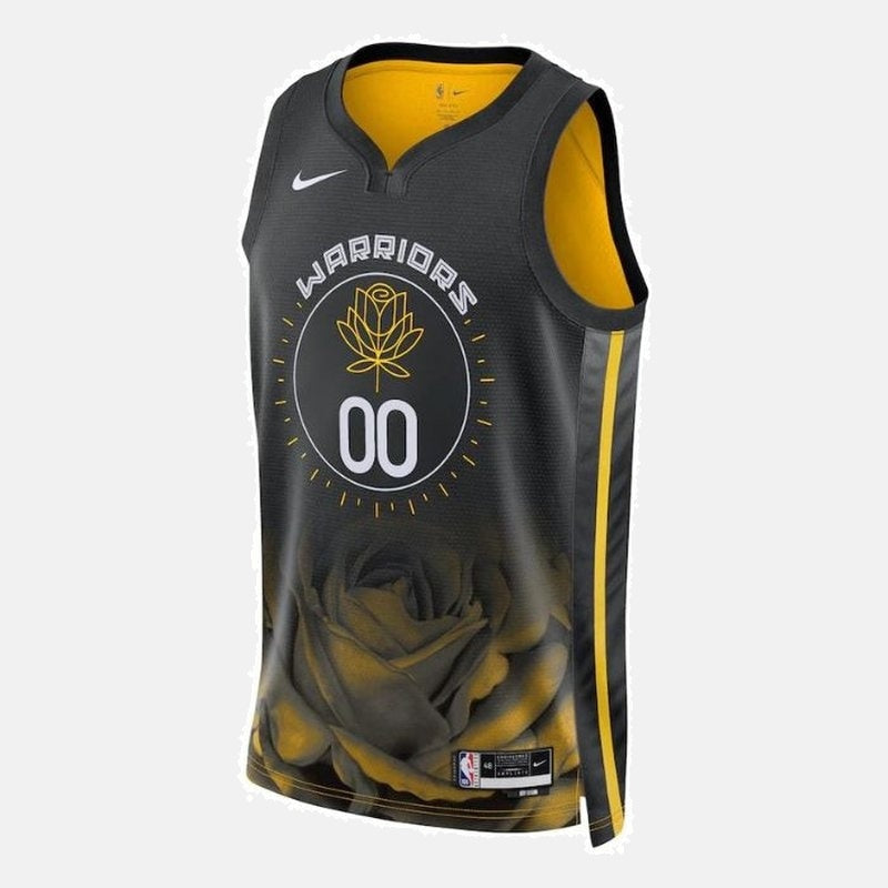 Golden State Warriors Unisex 2023 NBA Jersey - City Edition - Black
