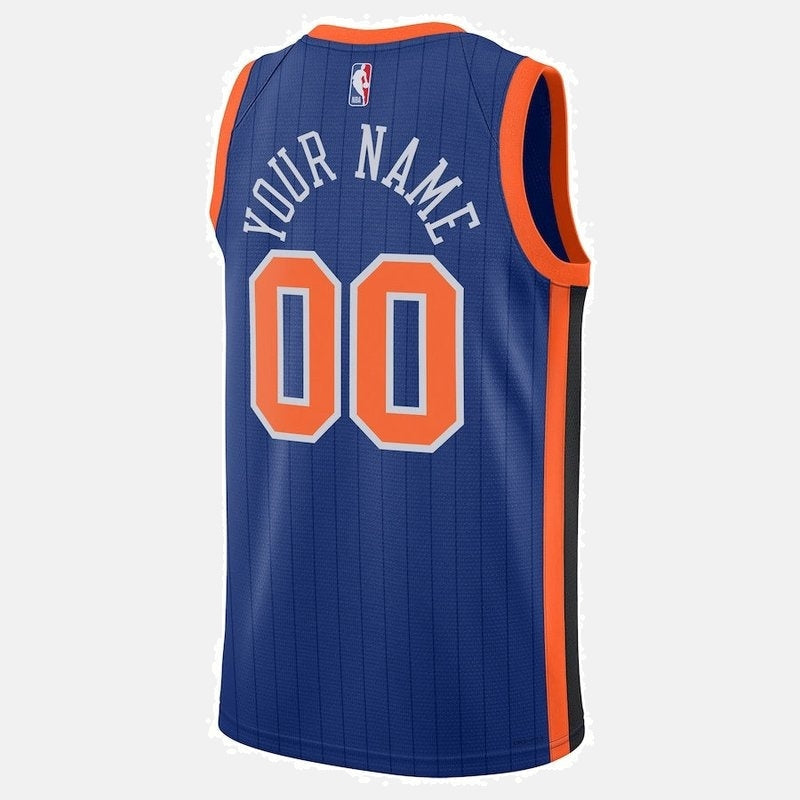 New York Knicks Unisex 23/24 NBA Jersey - Blue - City Edition