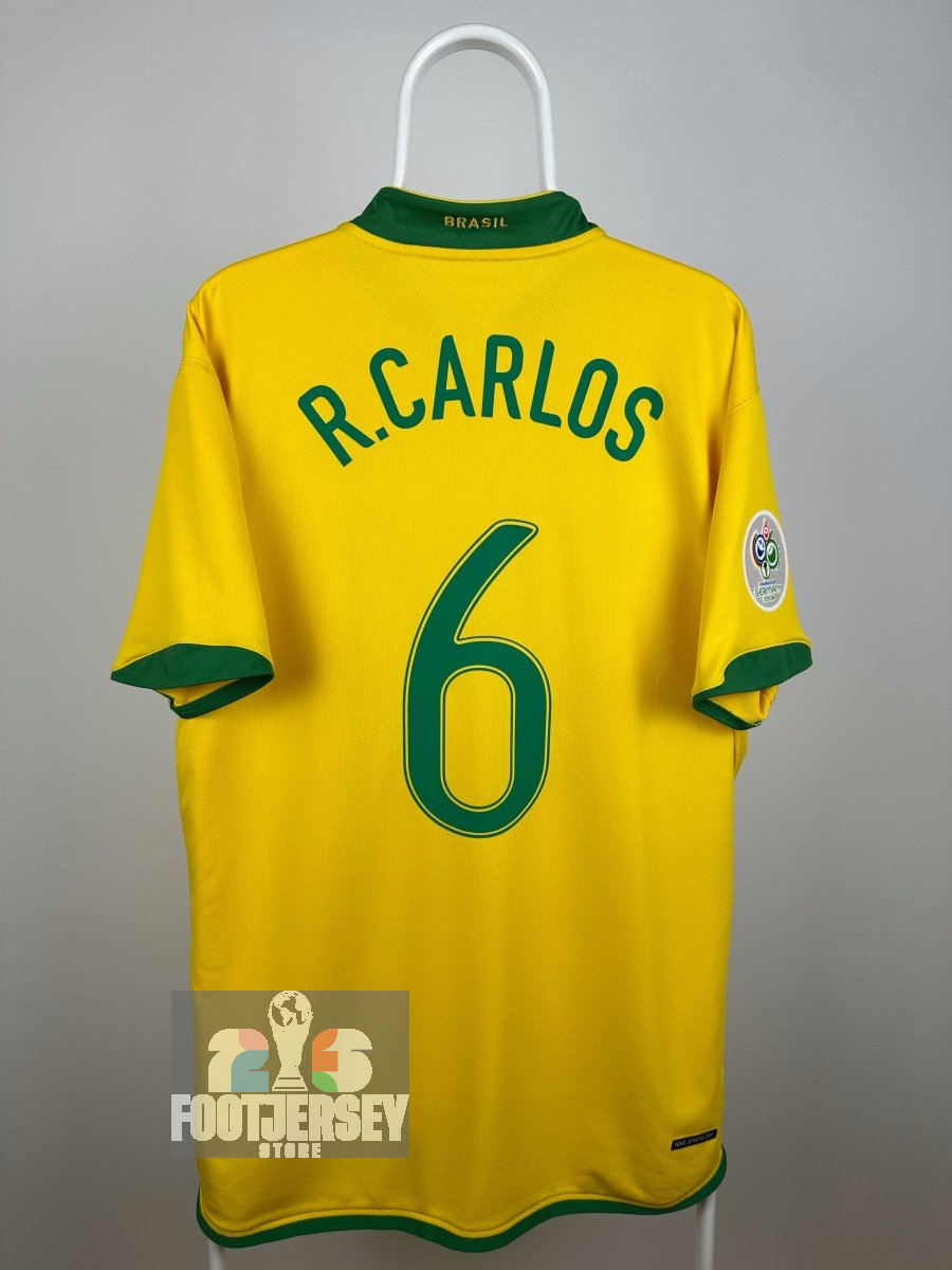 Roberto Carlos - Brazil 2006 home shirt 🇧🇷
