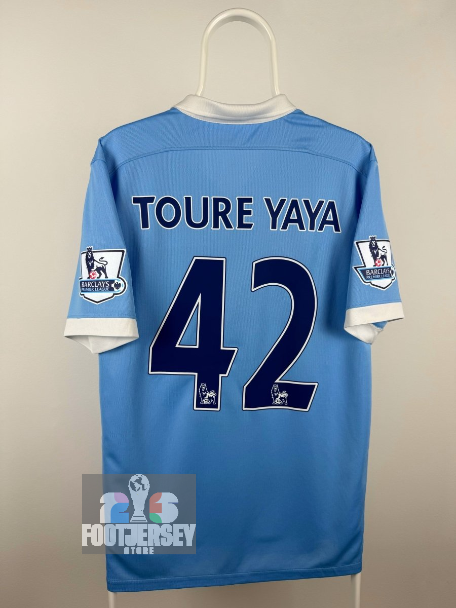 Yaya Toure - Manchester City 2015/16 home shirt ๐จ๐ฎ