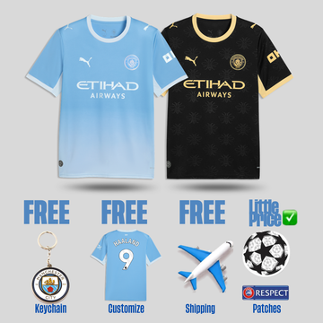 Combo Manchester City 26/27 Home and Away Jerseys
