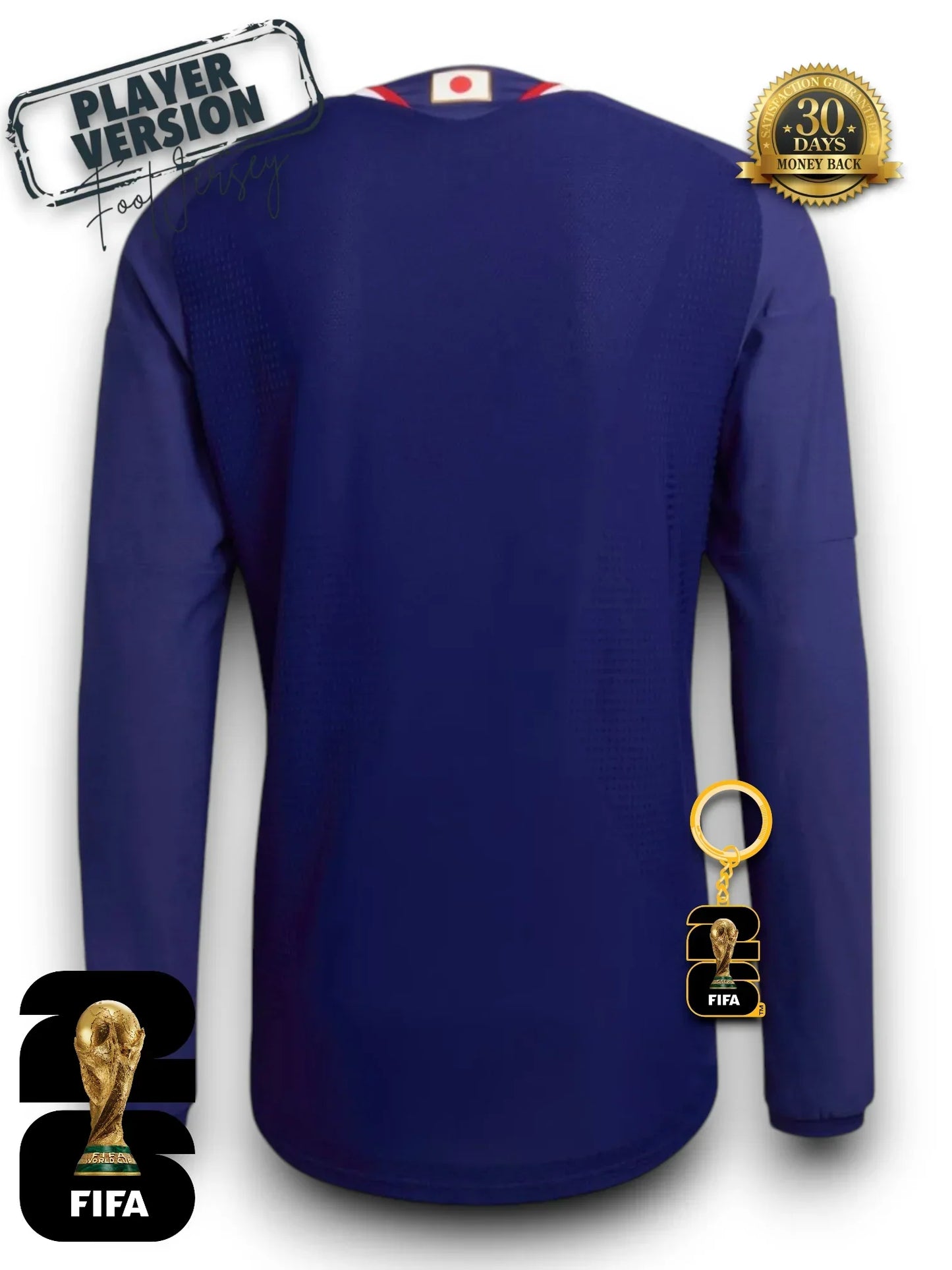 Japan World Cup 2026 Jersey Player Version - Long Sleeve