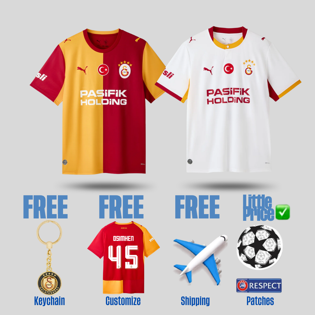 Combo Galatasaray 26/27 Home and Away Jerseys