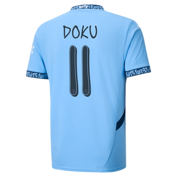#11 Doku Manchester City Home Jersey 2024/2025