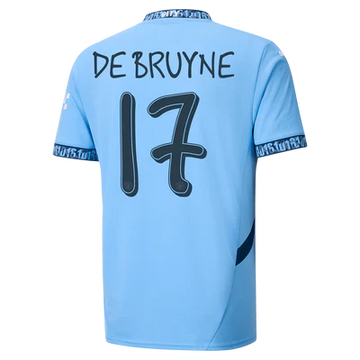 #17 De Bruyne Manchester City Home Jersey 2024/2025