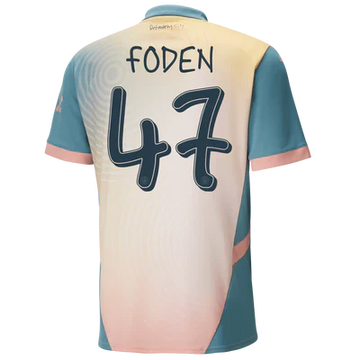#47 Foden Manchester City Fourth "Definitely City" Jersey 2024/2025