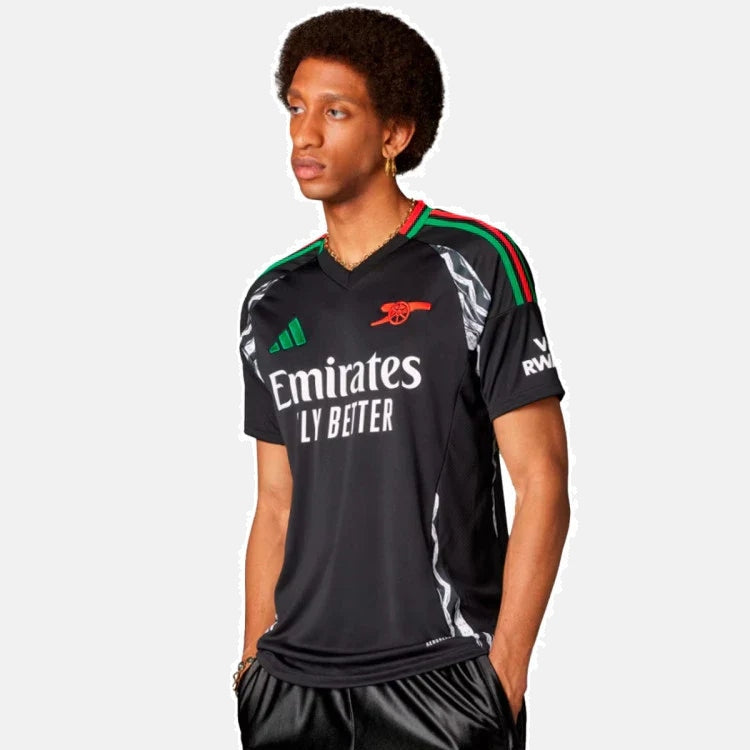 #8 Odegaard Jersey Arsenal Away 2024/2025 - Black