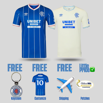 Combo Rangers 26/27 Home and Away Jerseys