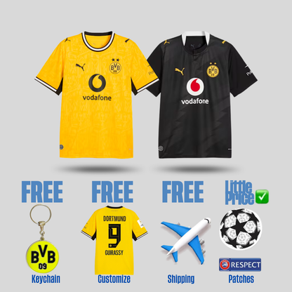 Combo Borussia Dortmund 26/27 Home and Away Jerseys