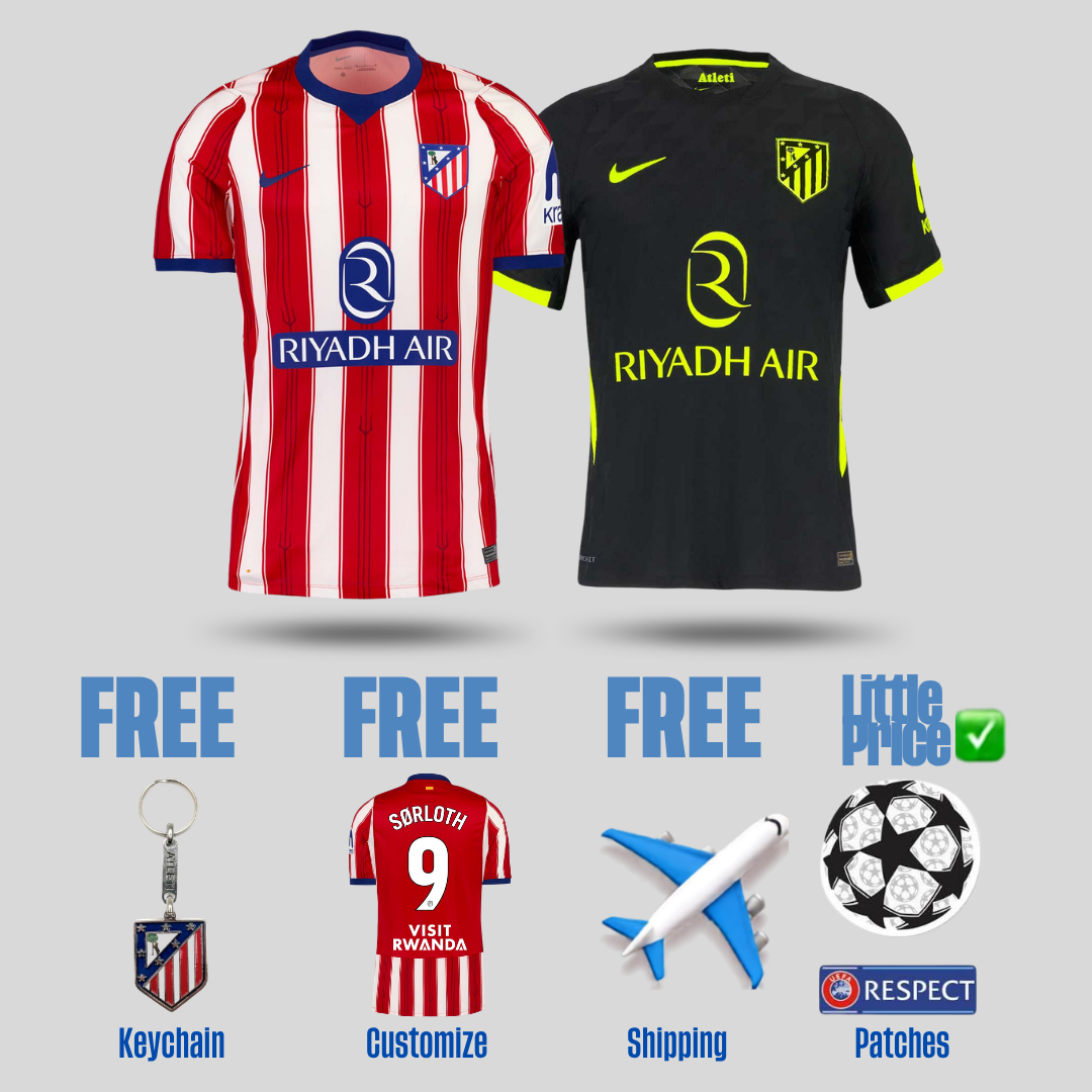 Combo Atlético Madrid 26/27 Home and Away Jerseys