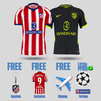 Combo Atlético Madrid 26/27 Home and Away Jerseys