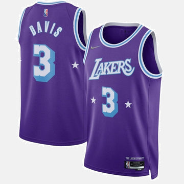 Anthony Davis Los Angeles Lakers  2022  NBA Jersey - Purple
