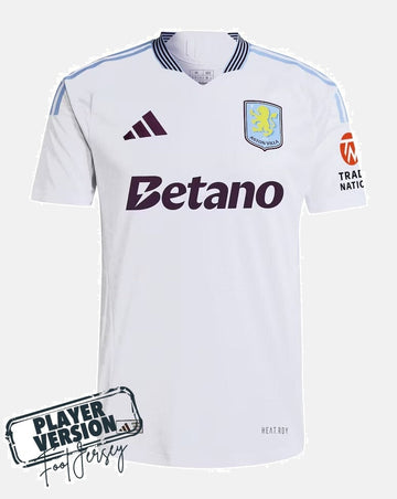 Aston Villa Player Jersey Away 2024/2025