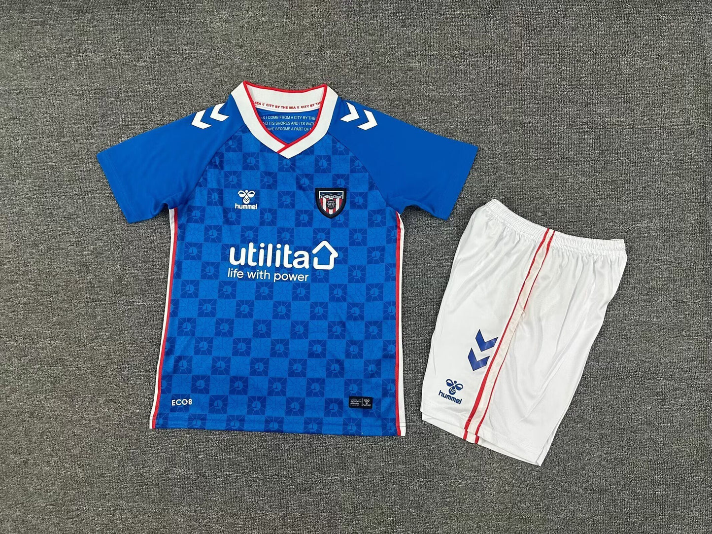 Kids Sunderland Hummel Away Kit 2025/26