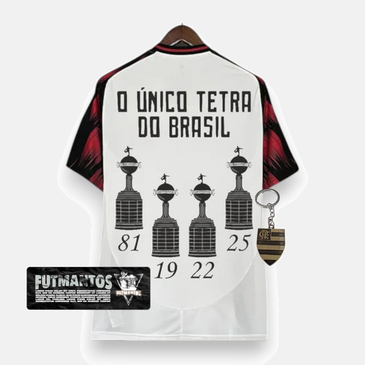 Camisa FLAMENGO CRF II 25/26 - TETRA CAMPEÃO