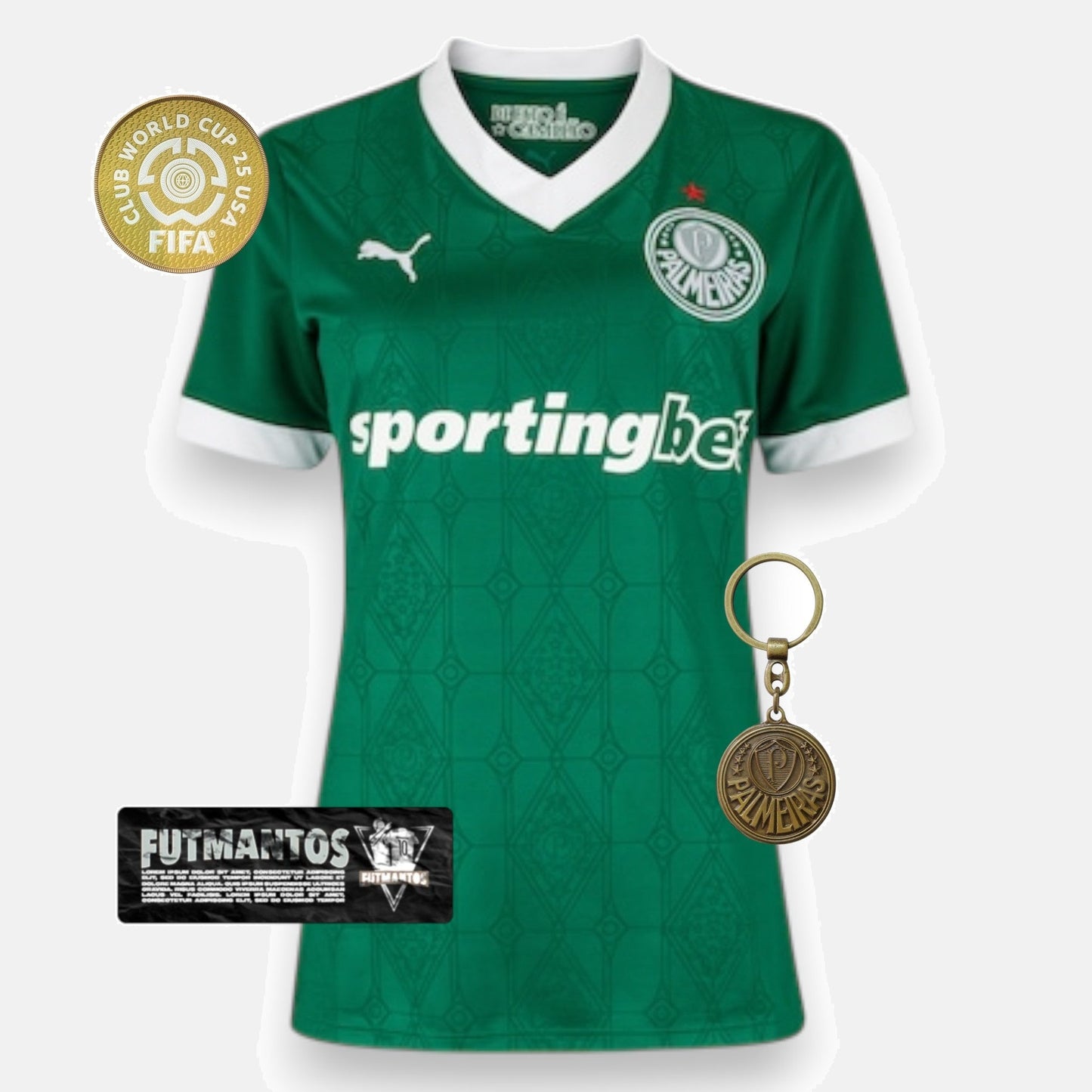 Camisa Palmeiras 25/26 - Feminina  Super Mundial