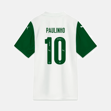 Camisa Puma Palmeiras 2025/26 II - Paulinho N° 10