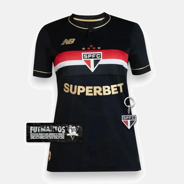 Camisa São Paulo III Feminina 25/26