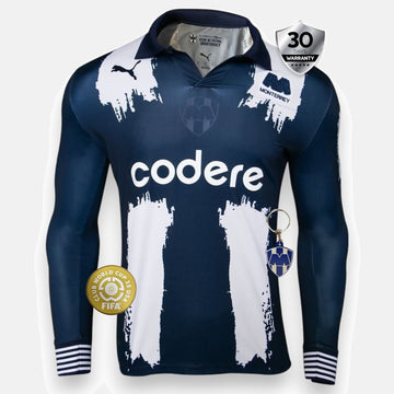 CF Monterrey Home Jersey Clubs Word Cup - Long Sleeve