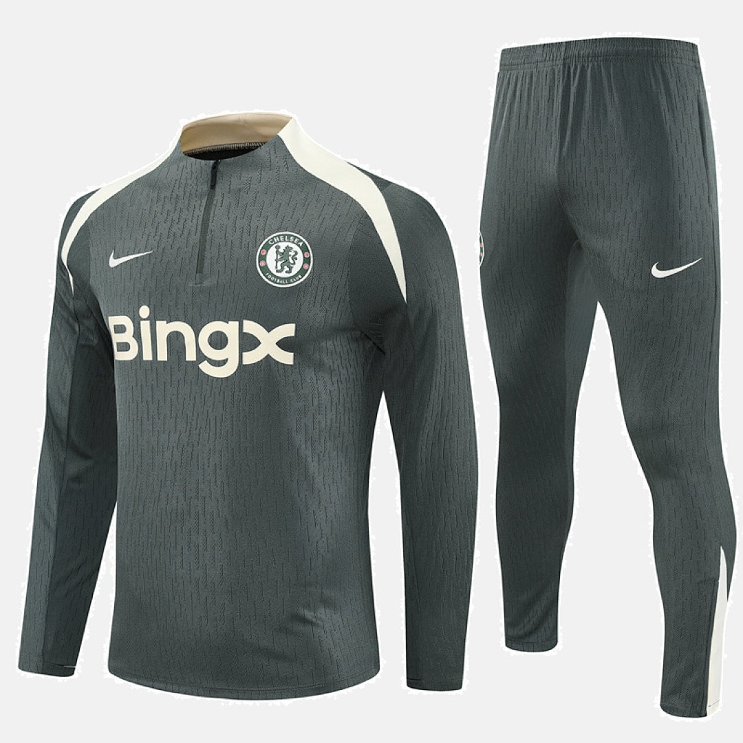 Chelsea Pre-Match Green II Tracksuit 25/26
