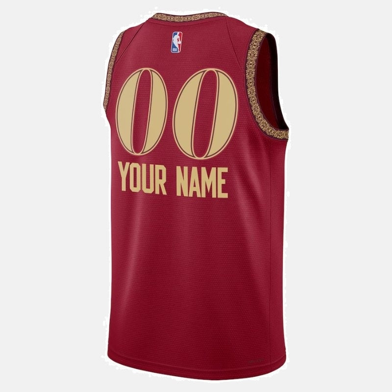 Cleveland Cavaliers Unisex 23/24 NBA Jersey - Wine - City Edition