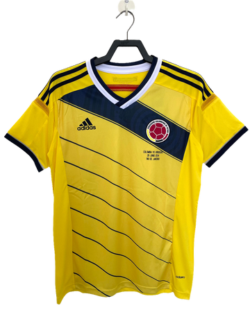 Colombia 2014 I Home Jersey - Retro Version