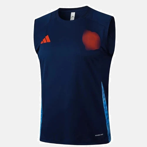 Conjunto Flamengo CRF Comissão Técnica Regata 25/26 - Azul Escuro