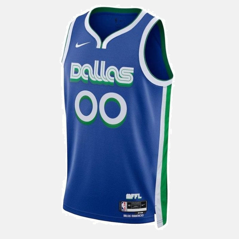 Dallas Mavericks Unisex 2023 NBA Jersey - City Edition - Blue