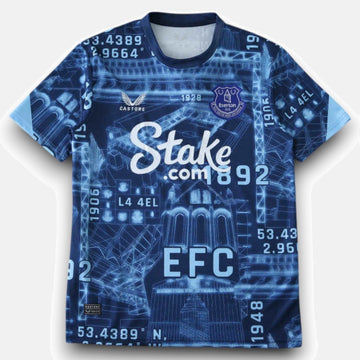 Everton 2025/26 Concept Version Jersey