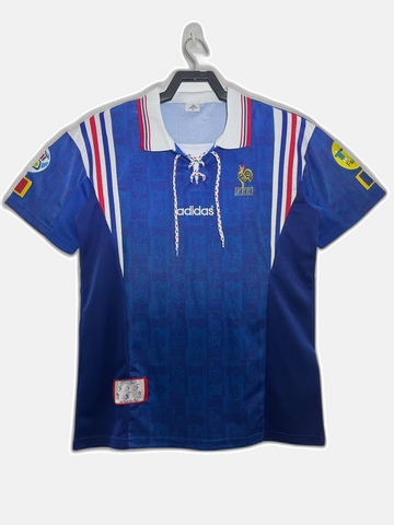 France 1996 I Home Jersey - Retro Version