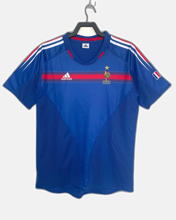 France 2004 I Home Jersey - Retro Version