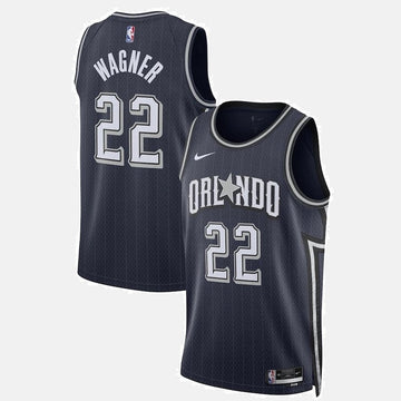 Franz Wagner Orlando Magic Unisex 23/24 NBA Jersey - Navy - City Edition