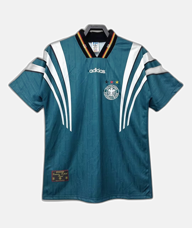 Germany 1996 II Away Jersey - Retro Version