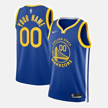 Golden State Warriors Unisex 2023 NBA Jersey Blue - Icon Edition