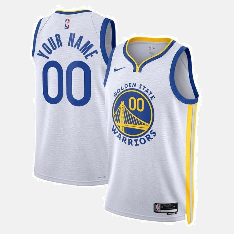 Golden State Warriors Unisex 2023 White NBA Jersey - Association Edition