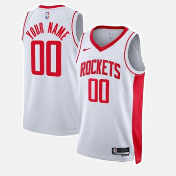 Houston Rockets Unisex 2023 White NBA Jersey - Association Edition