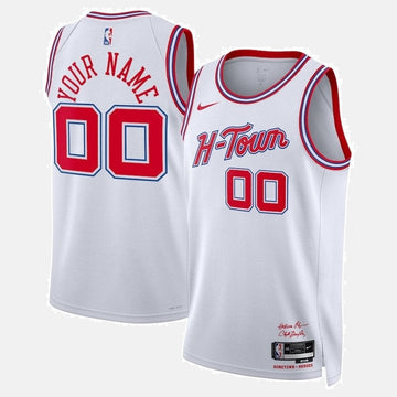 Houston Rockets Unisex 23/24 NBA Jersey - White - City Edition