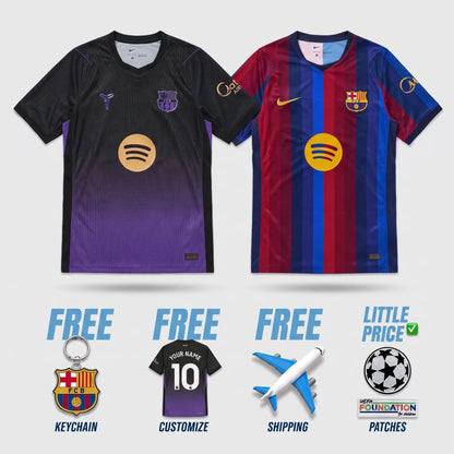 Combo Barcelona 26/27 Home and Away Jerseys