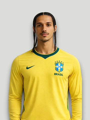 Brazil World Cup 2026 Jersey - Long Sleeve