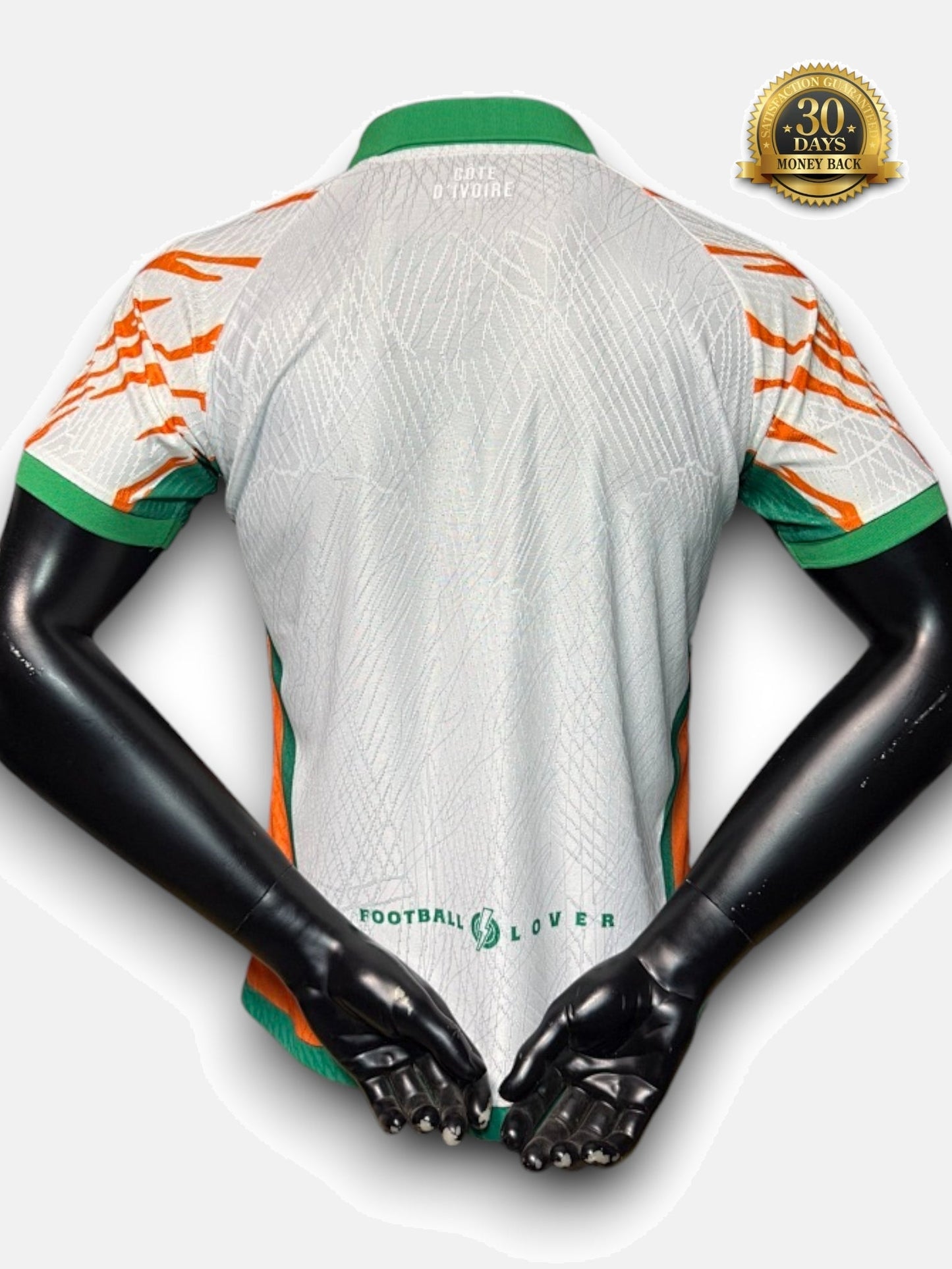 Ivory Coast Special Edition White Jersey - Player Version