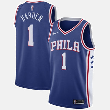James Harden Philadelphia 76ers 20222 NBA Jersey - Icon Edition - Royal