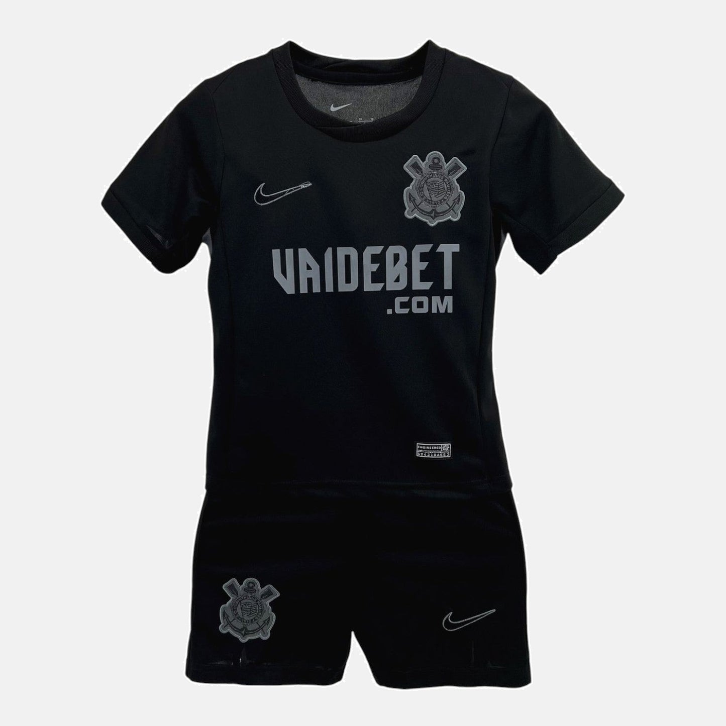 Kids Corinthians Away Kit 2024/2025