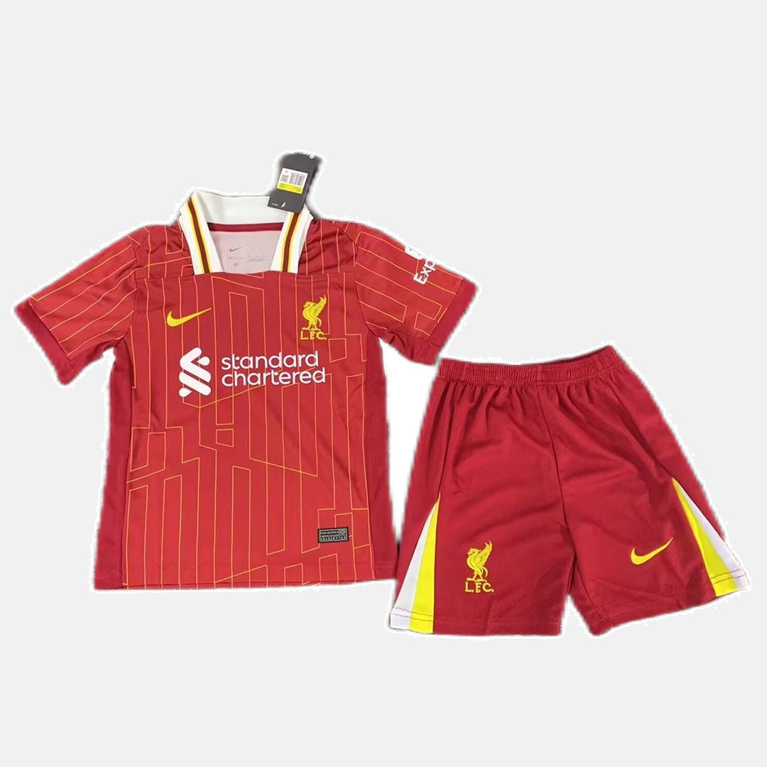 Kids Liverpool Home Kit 2024/2025 - CHAMPIONS #20