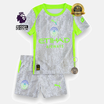Kids Manchester City Third Kit 2025/26