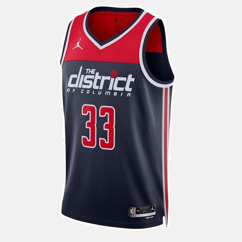 Kyle Kuzma Washington Wizards Unisex 2023 Statement Edition NBA Jersey - Navy
