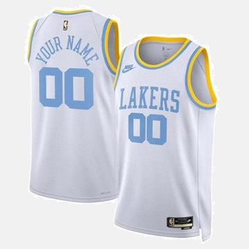 Los Angeles Lakers Unisex 2023 NBA Jersey - Classic Edition - White