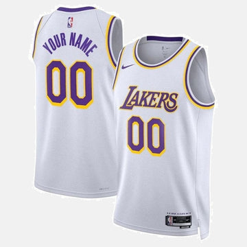 Los Angeles Lakers Unisex 2023 White NBA Jersey - Association Edition